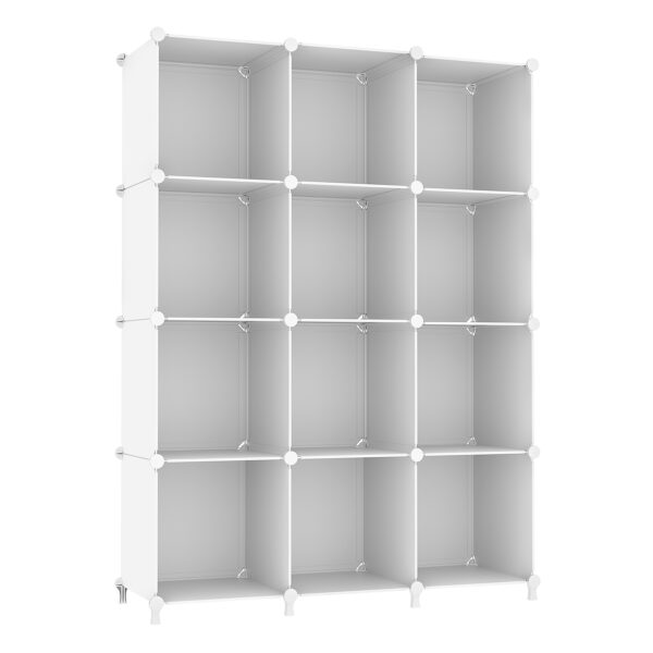 AWTATOS Plastic 12 Cube White