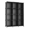 AWTATOS Plastic 12 Cube Black